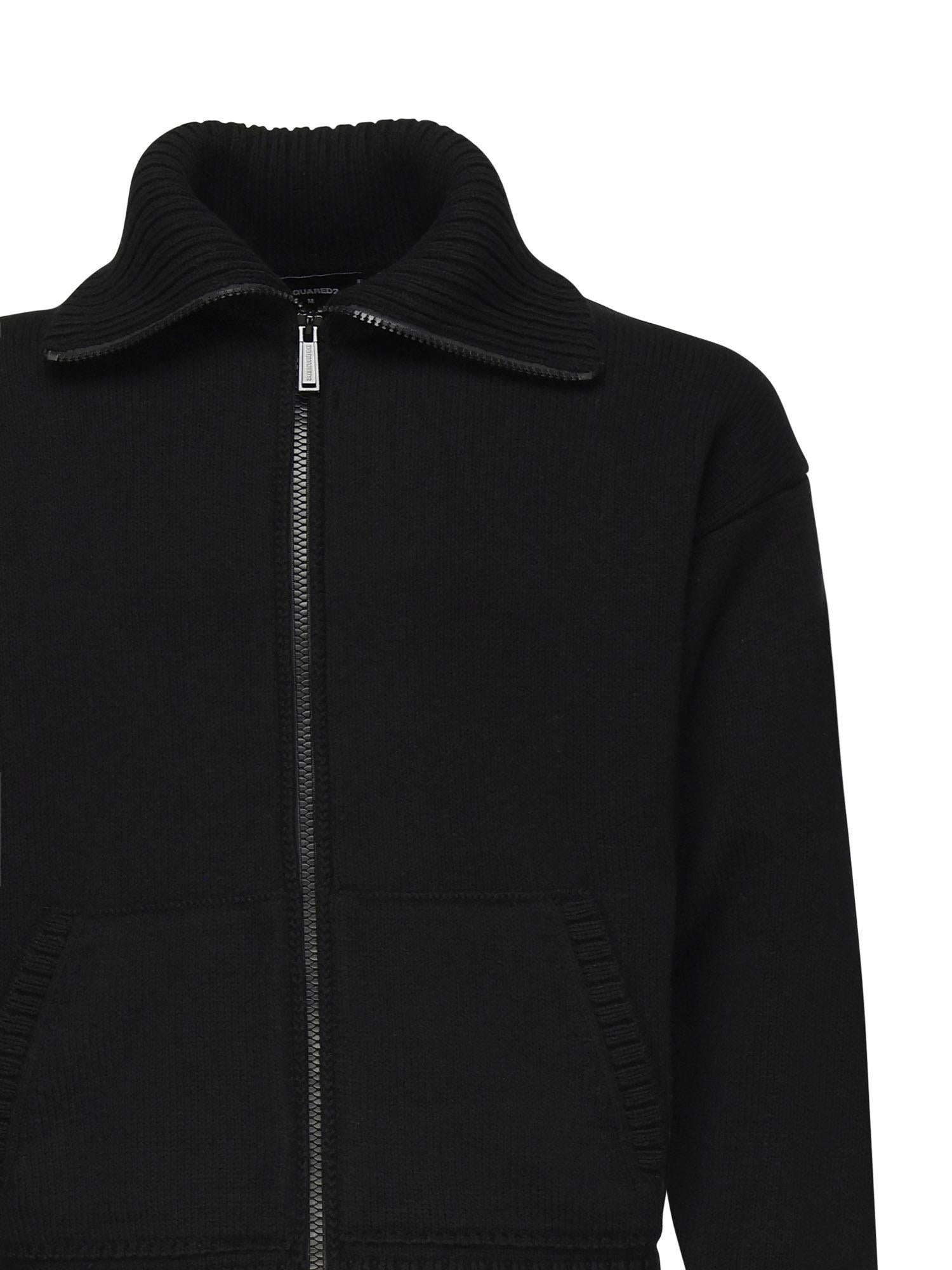 Cardigan 'Fake Stitch' S74HA1554 D13134961 DSQUARED2 