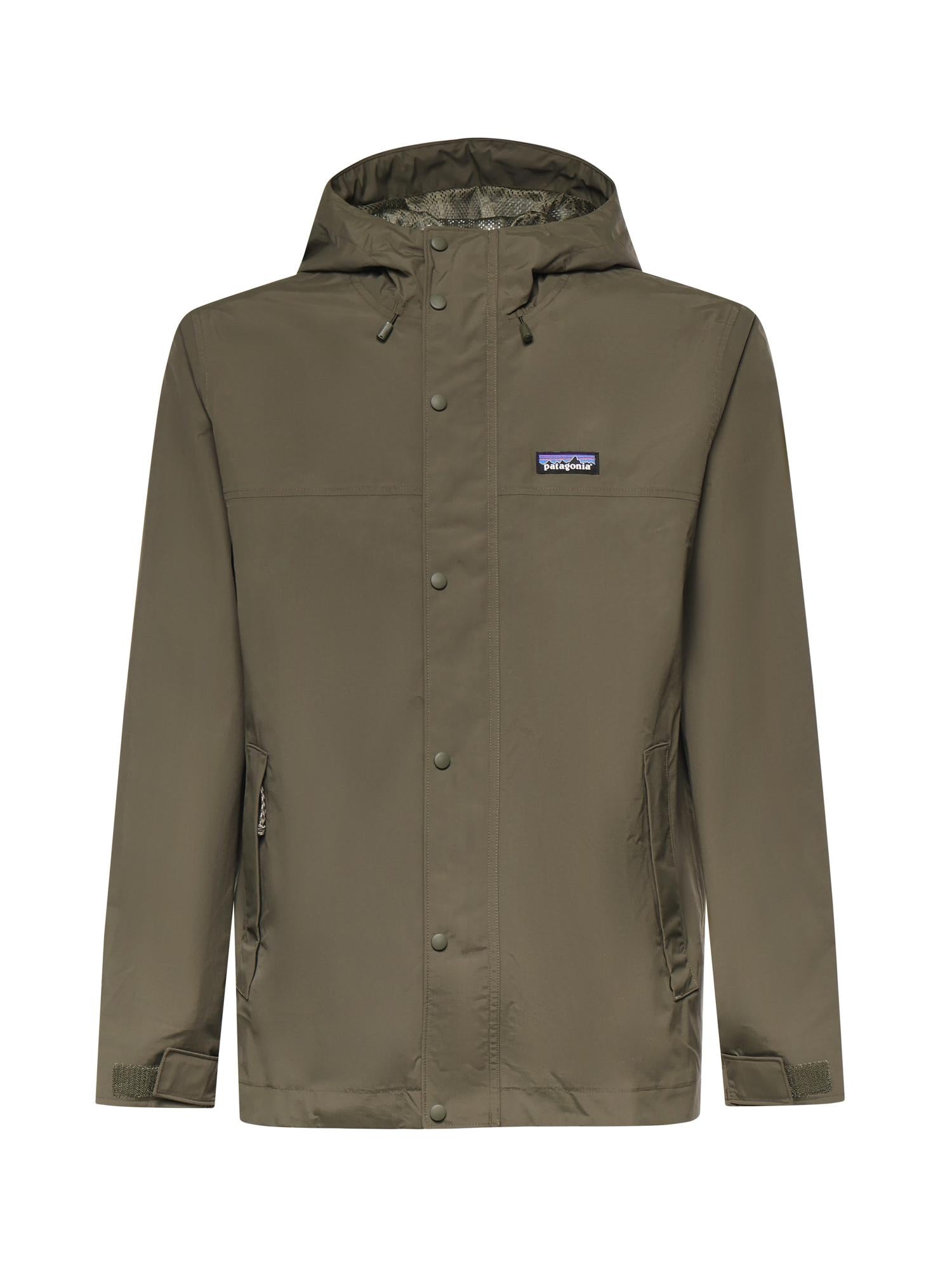 Giacca impermeabile in nylon con logo 20850 BSNG PATAGONIA 