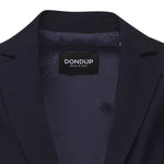 Smanicato monopetto in denim e tela di lana DJ726 DS0345MLQ1800 DONDUP 