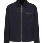 Blouson in gabardine con logo FW1393 AUVIF0PTH FENDI 