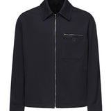 Blouson in gabardine con logo FW1393 AUVIF0PTH FENDI 