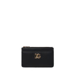 Portacarte in pelle di vitello con logo DG BI1261 AW57680999 DOLCE & GABBANA 