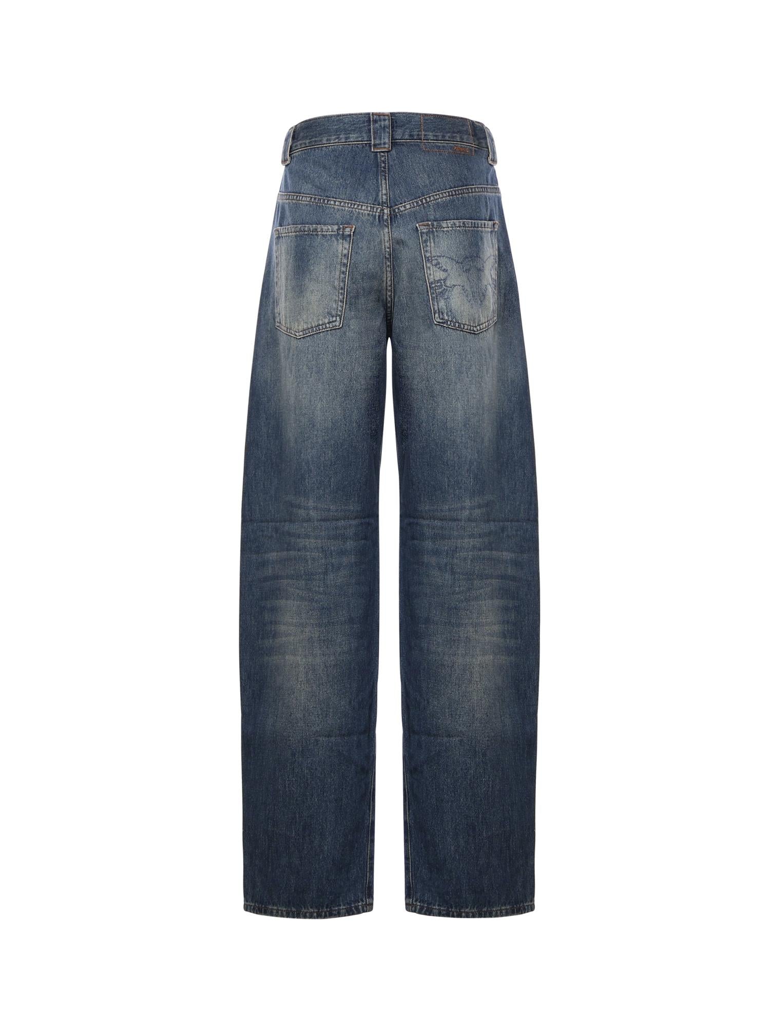 Jeans balloon Eloise in denim 103180 A2SBPJU PINKO 