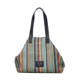 Borsa a spalla con logo 73BS9N701P KARINABLU/MULTICOLOR V° 73 