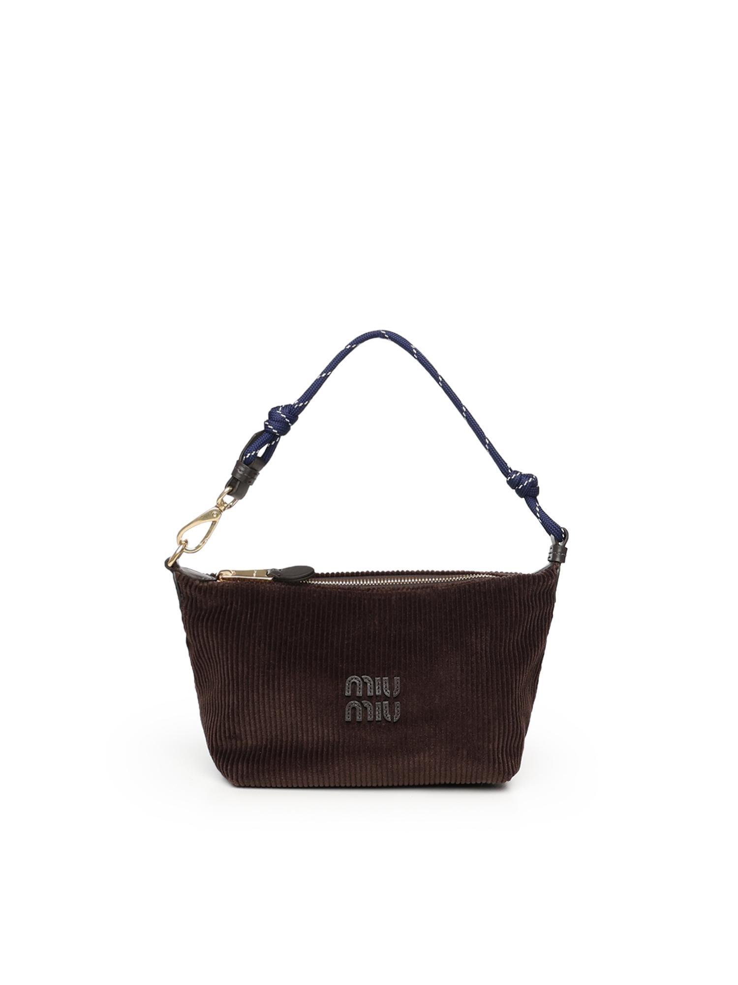 Pouch in velluto 5NE841 2IG4F0A32 MIU MIU 