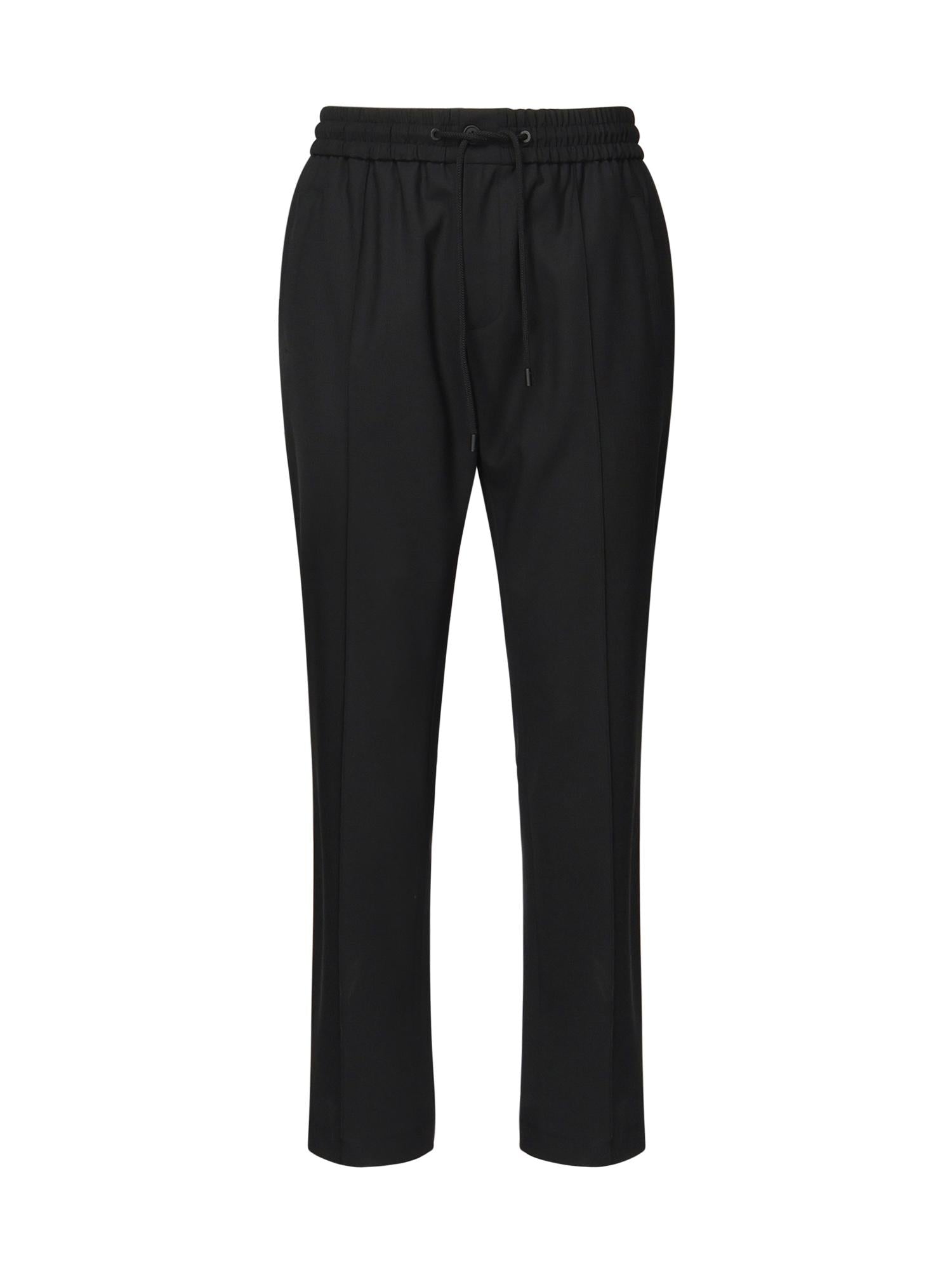 Pantaloni in tela di lana strutturata<BR/> GP147T FURK8N0000 DOLCE & GABBANA 