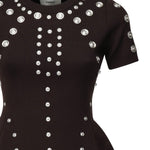 Mini abito Snap COPML164Y3019 BROWN COPERNI 