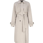 Trench oversize in cashmere<BR/> 2310160335600 FALCONE012 MAX MARA 