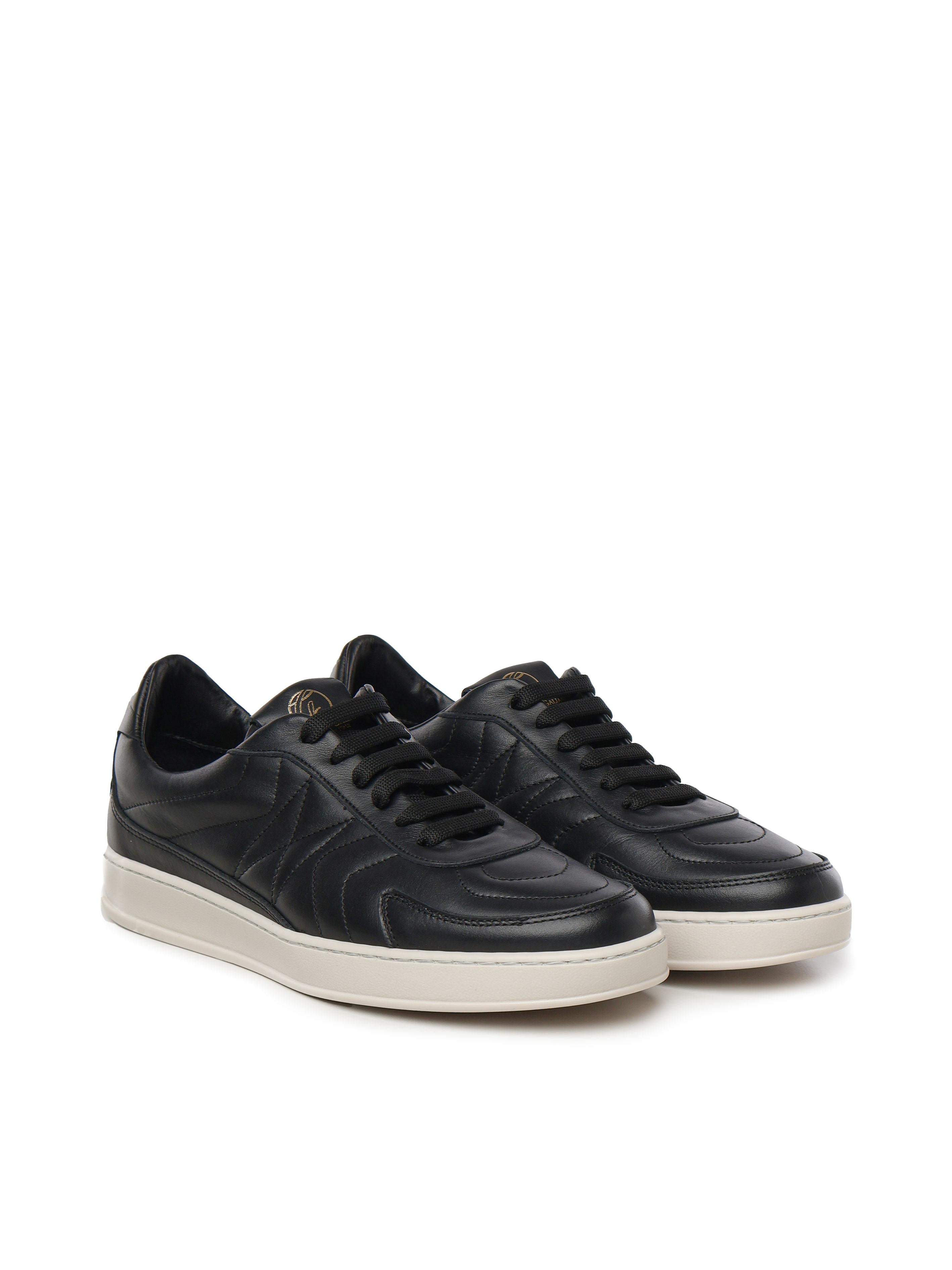 Sneakers Dynasty in nappa DYNASTY NAPPABLACK/BLACK GIULIANO GALIANO 