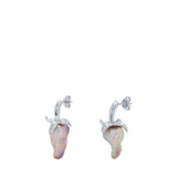 Orecchini fragola in argento sterling e perla JJ39239X01 4818 LOEWE 