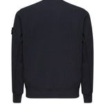 Felpa girocollo con effetto fiammato<BR/> K1S156100020 S0060V0020 STONE ISLAND 
