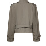 Trench Stan cropped TRFS22021276  THE FRANKIE SHOP 