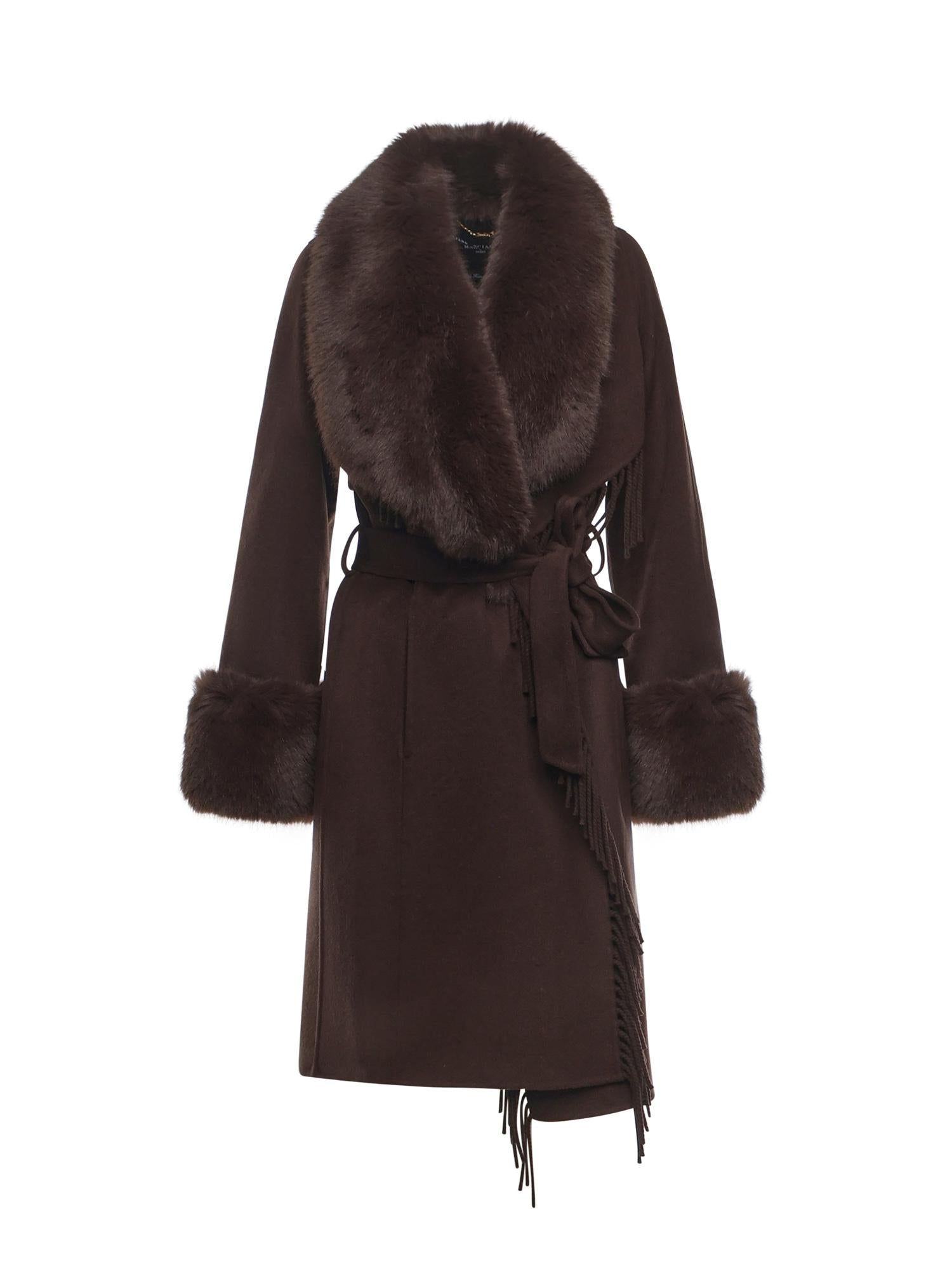 Cappotto lungo in misto lana 5BGL46 7125AF1AQ MARCIANO BY GUESS 