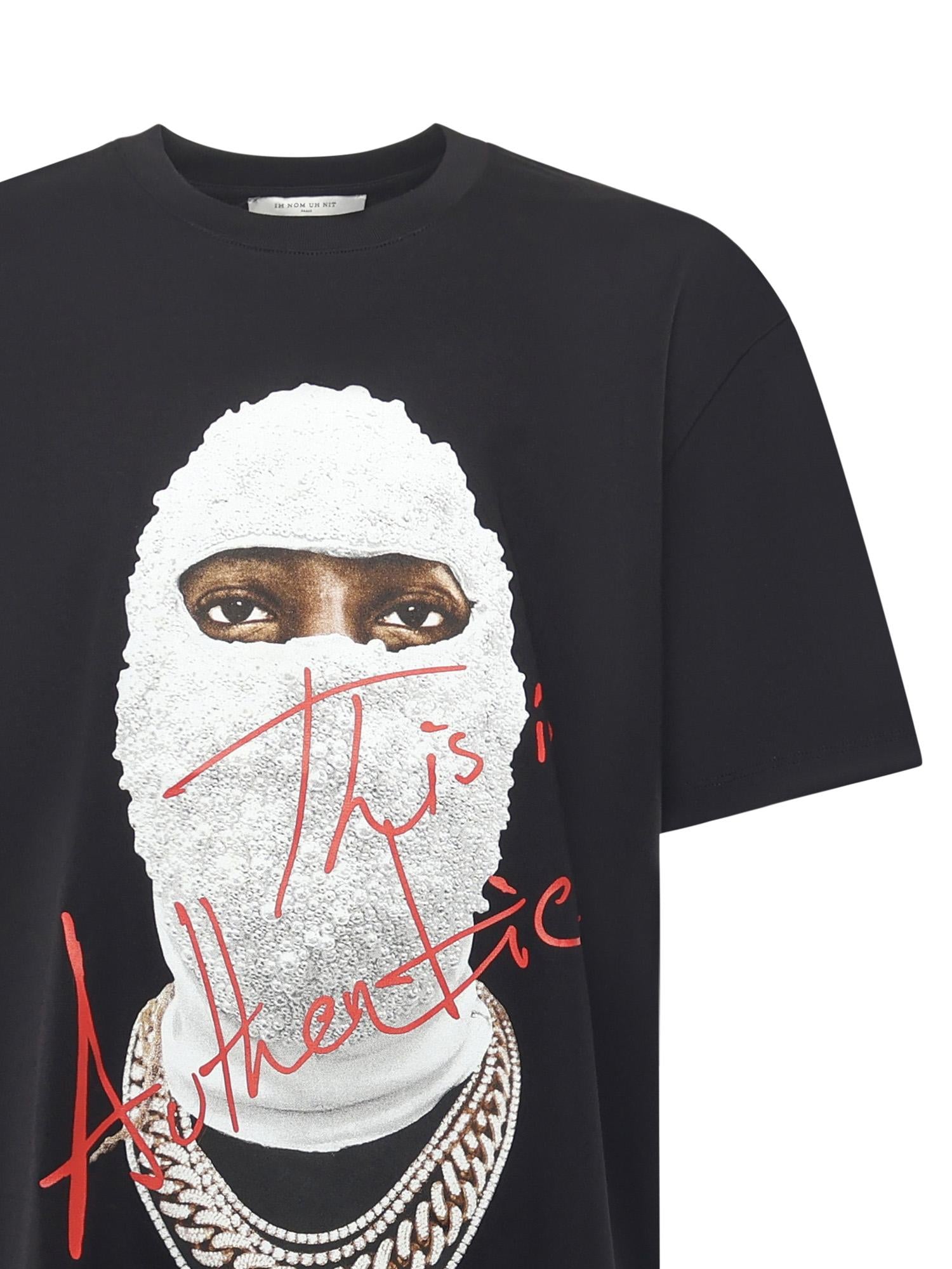 T-shirt con stampa in cotone NUW25259 009 IH NOM UH NIT 