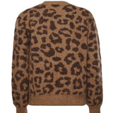 Maglione con stampa animalier DNI0001 00702I MC2 SAINT BARTH 