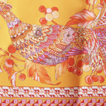 Foulard in seta con stampa 310199 780278002 FERRAGAMO 