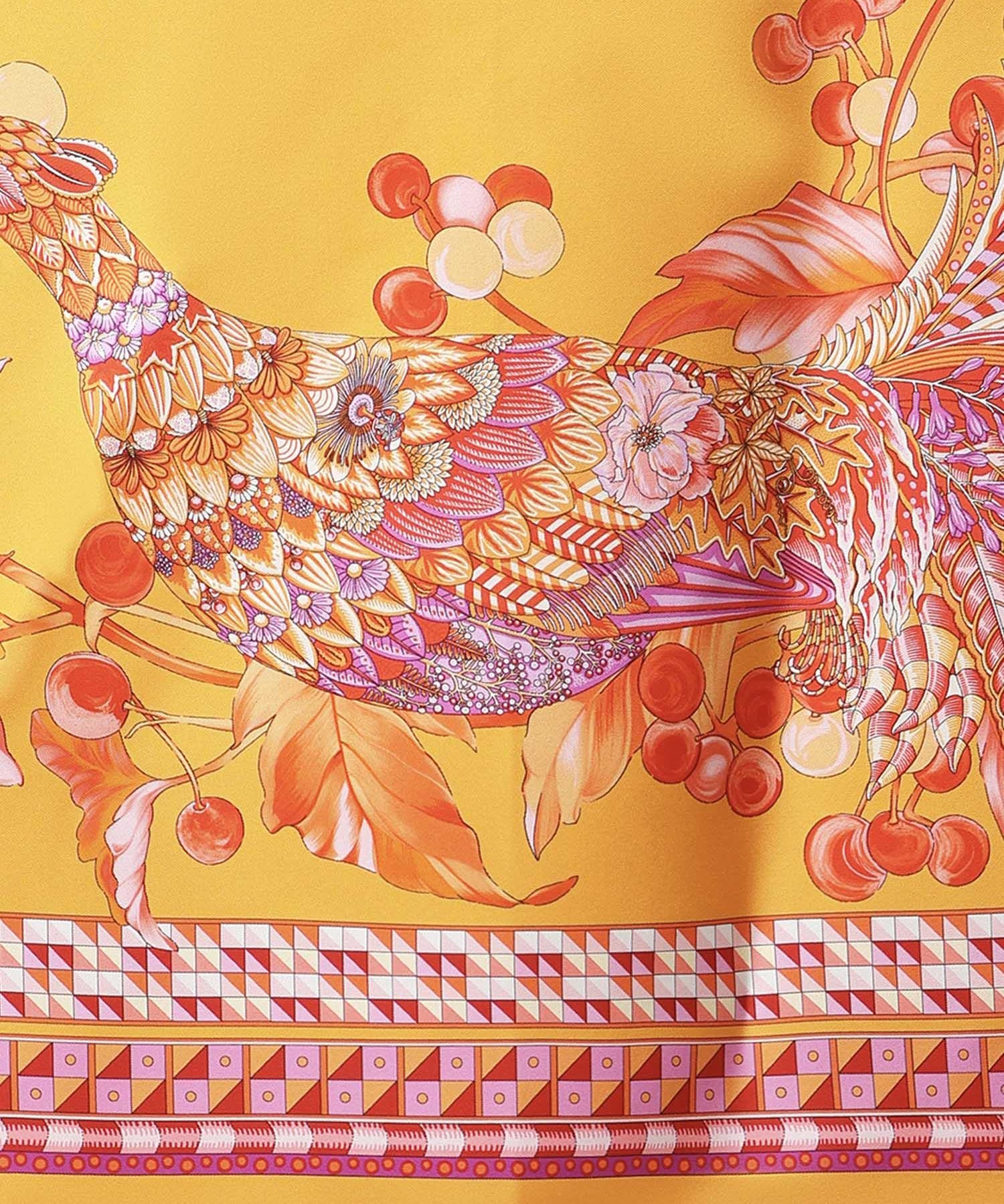 Foulard in seta con stampa 310199 780278002 FERRAGAMO 