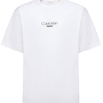 T-shirt con stampa logo LV04RC851G YAA CALVIN KLEIN 