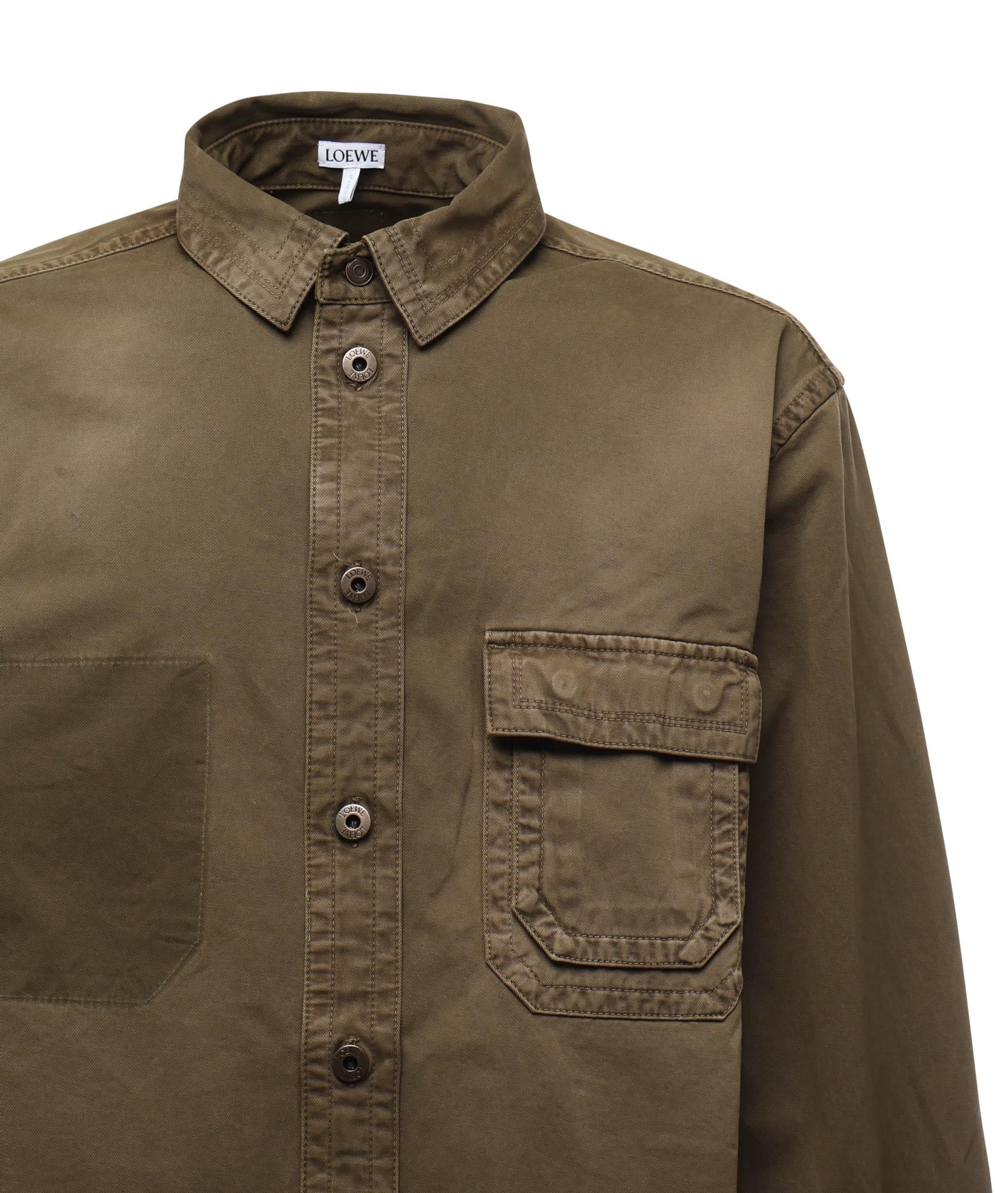 Giacca-camicia in cotone H526Y02WA3 4160 LOEWE 