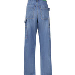 Pantaloni cargo in denim Vintage Indigo 793538 V42W04715 BOTTEGA VENETA 