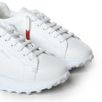 Sneakers Raptor 1 in pelle<BR/> RAPTOR1 NAPPAWHITE GIULIANO GALIANO 