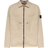 Overshirt in cotone con logo L1S151200005 S0298V009A STONE ISLAND 