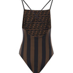Costume reversibile in Lycra FXBA27 AQBYF13IZ FENDI 