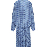 Abito plissettato 814150 TRLB44011 BALENCIAGA 