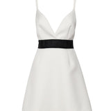 Abito corto in tela di lana F6JEYT FUBGEW0001 DOLCE & GABBANA 