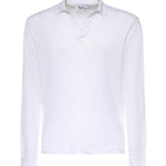 Polo in lino 60191 96803250 GALIANO 