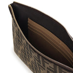 Pouch Piatta Medium Baguette FF jacquard 8N0149 AD23F1GE3 FENDI 