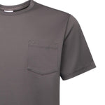 T-shirt in jersey di cotone con taschino T45101 47 SUN 68 
