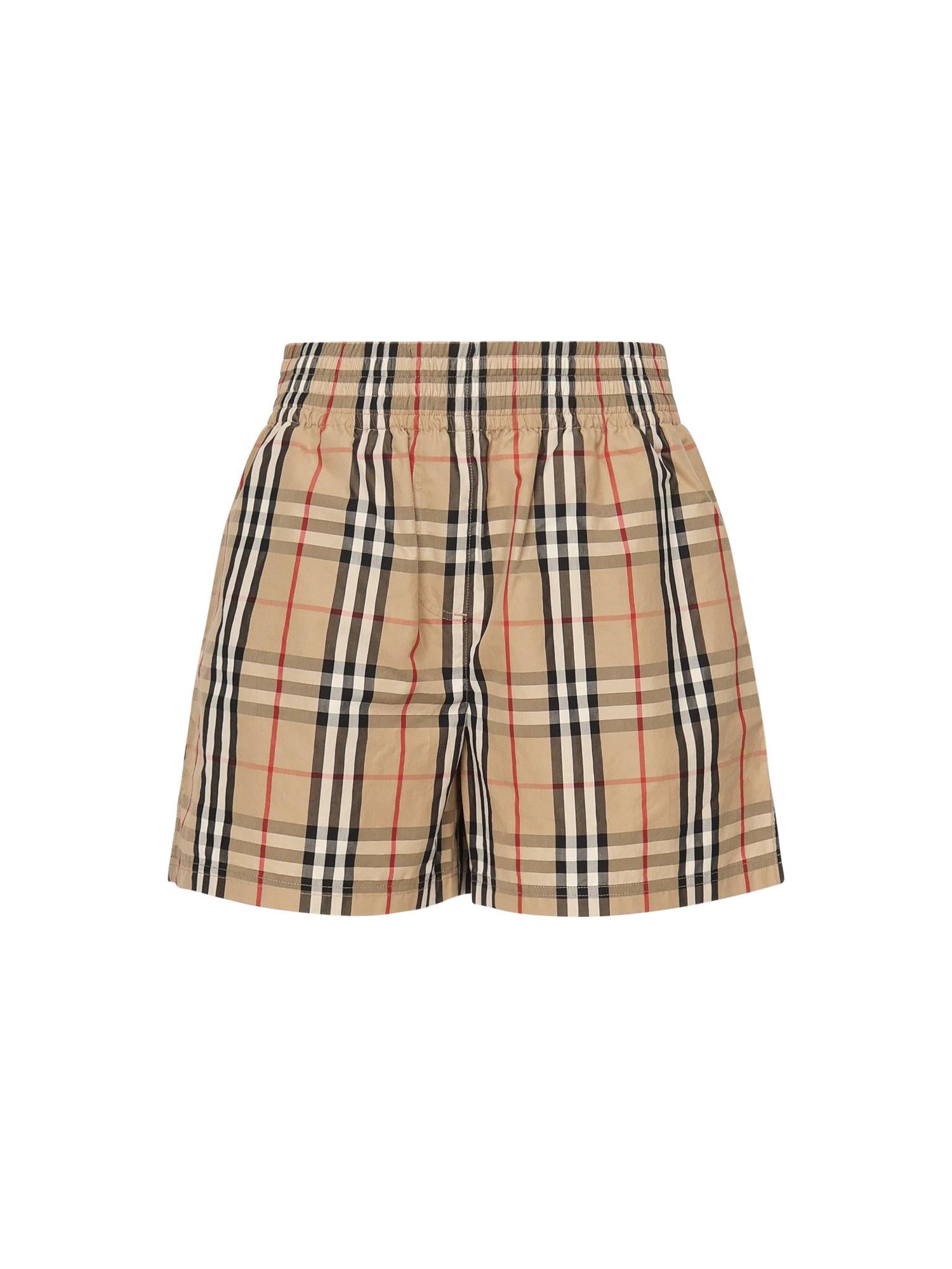 Shorts in cotone Check 8111875 A7028 BURBERRY 