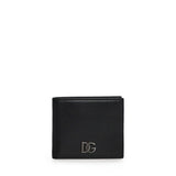 Portacarte in pelle di vitello con logo <BR/> BP1321 AU99480999 DOLCE & GABBANA 