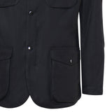 GIACCA CASUAL OGSTON WAX JKT IN COTONE NERO MWX0700 BK11 BARBOUR 