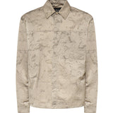 Shacket in nylon jacquard CM00013UL 12855J2154 LAMINAR 