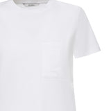 T-shirt in jersey di cotone 2511941032600 001 MAX MARA 