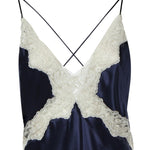 Top in raso con pizzo A08071627 1290 ALBERTA FERRETTI 