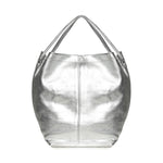 Borsa a spalla in pelle effetto metallizzato BIBP9ZI01M 040 BIASIA 
