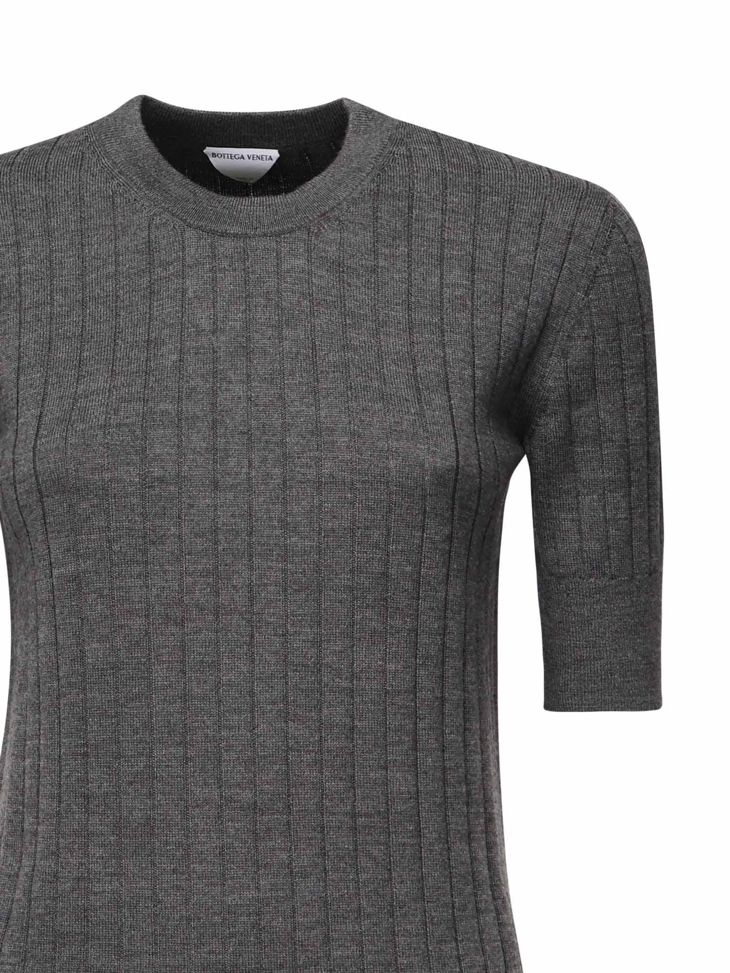 Maglia in lana a coste 835467 V5L701370 BOTTEGA VENETA 