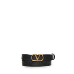 Cintura Vlogo Signature in pelle 7W2T0SM7 IYR0NO VALENTINO GARAVANI 