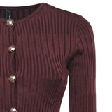 Cardigan in maglia a costine 5YGR33 5881ZRGP MARCIANO BY GUESS 