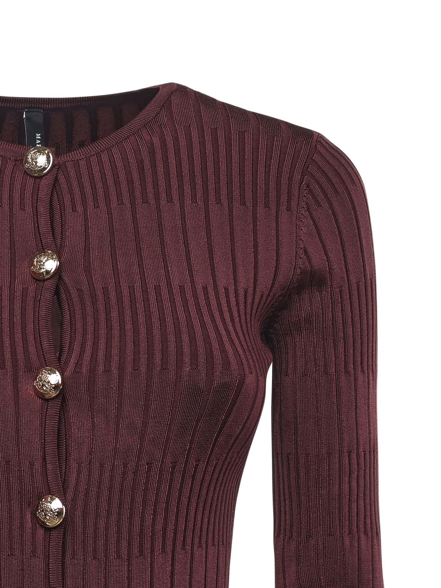 Cardigan in maglia a costine 5YGR33 5881ZRGP MARCIANO BY GUESS 