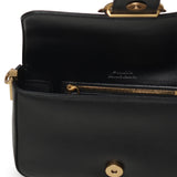 Borsa a spalla piccola Mini Love Bag Slouchy in pelle 105824 A0QOZ99Q PINKO 