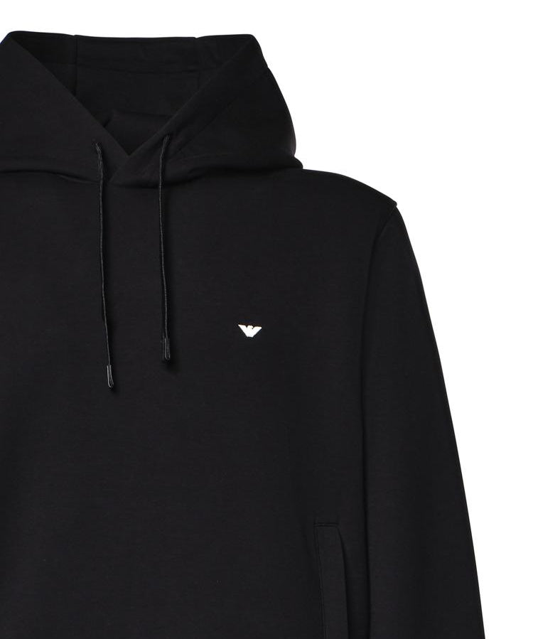 Felpa con cappuccio in misto cotone AF10013 EM004531UC001 EMPORIO ARMANI 
