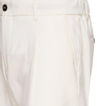Pantalone con lacci RICCARDO CC REGULAR WETBIANCO BEABLE 