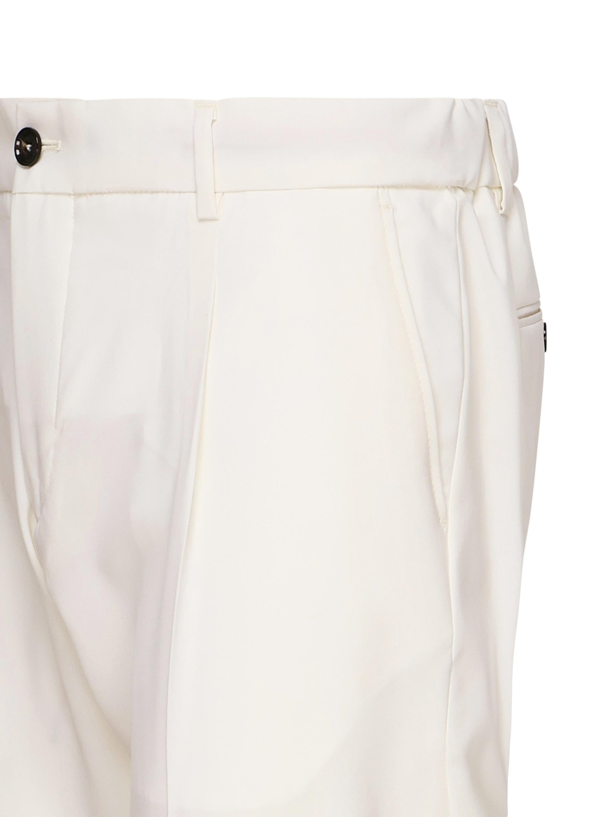 Pantalone con lacci RICCARDO CC REGULAR WETBIANCO BEABLE 