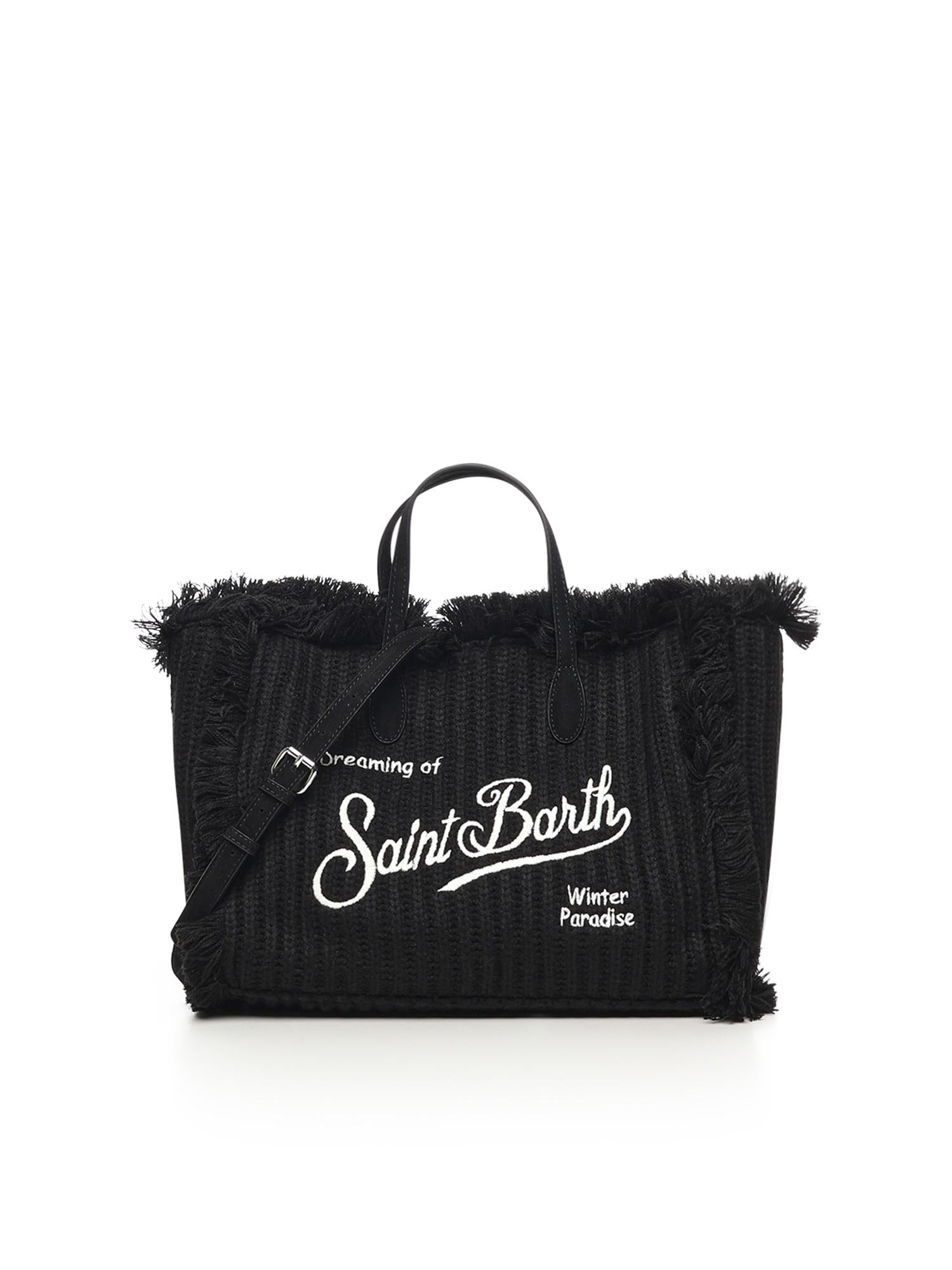 Borsa a mano Colette Wool Rib a trecce COL0039 00207I MC2 SAINT BARTH 
