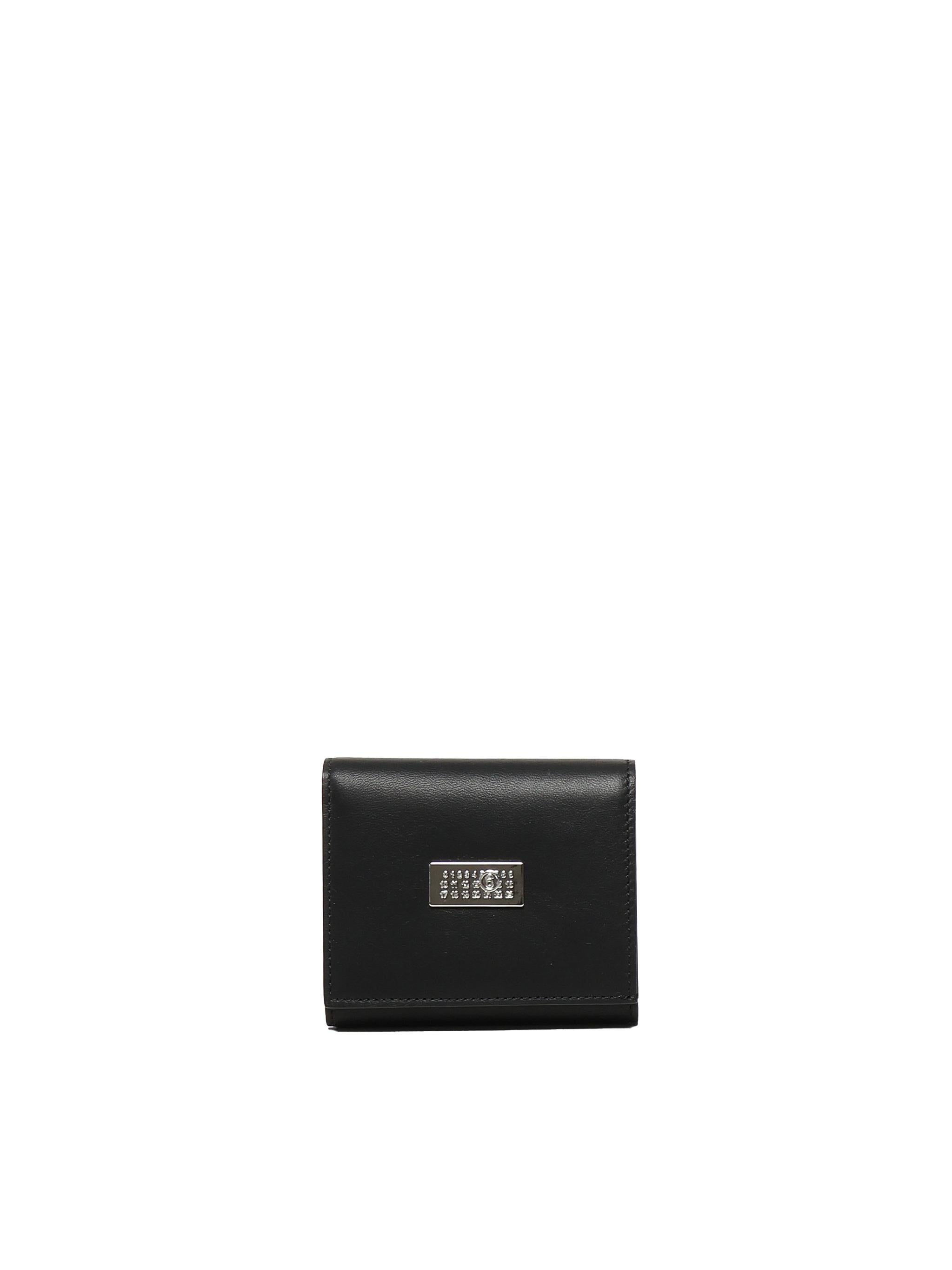 Portafoglio bi-fold con logo SA6UI0030 P8332T8013 MM6 Maison Margiela 