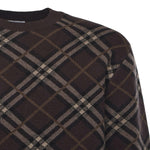 Maglione in lana e cashmere Check 8115704 B2412 BURBERRY 